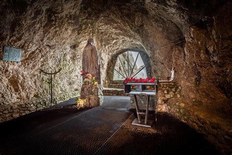 Grotto Of The Madonna Funivie Marmolada