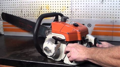 The Chainsaw Guy Shop Talk Stihl Chainsaw Youtube