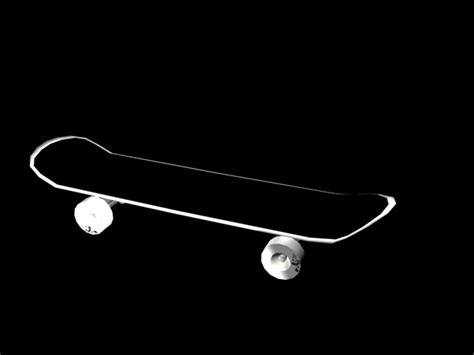 3d Model Skateboard