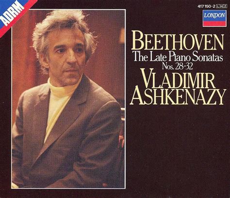 Beethoven The Late Piano Sonatas Nos 28 32 Vladimir Ashkenazy CD