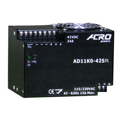 Alimentation électrique redondante AD11K0 42SR Acro Engineering inc