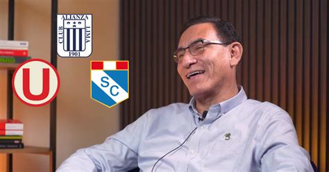 VIDEO Martín Vizcarra Expresidente revela de qué equipo peruano es