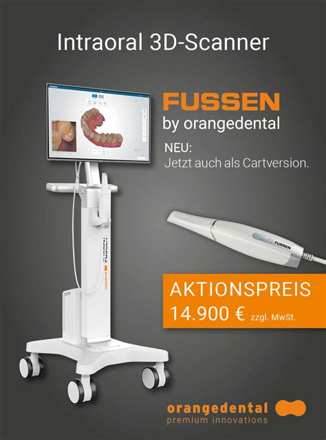 Intraoral D Scanner Fussen By Orangedental Jetzt Zum Unschlagbaren