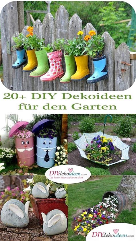 Diy Dekoideen F R Den Garten So Einfach Ist Gartendeko Selber Machen