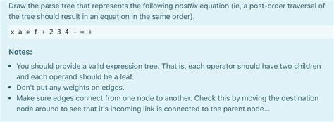 Solved Draw The Parse Tree That Represents The Following Chegg