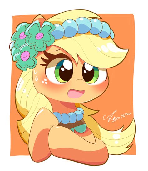 Safe Artist Leo Derpibooru Import Applejack