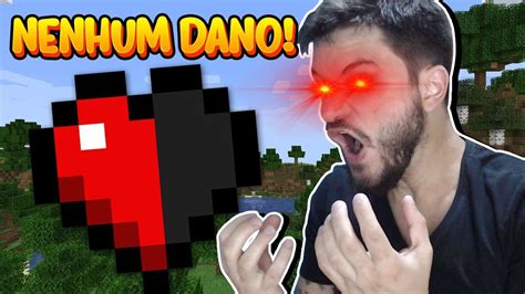 Minecraft Se Eu Tomar Qualquer Dano O V Deo Acaba Youtube