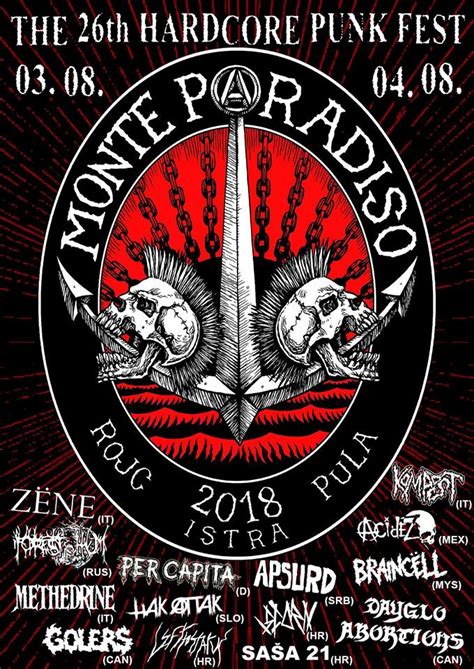 Hardcore Punk The 26th Monteparadiso Hardcore Punk Festival