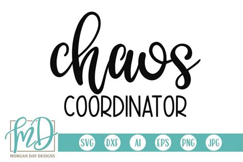 Chaos Coordinator Svg Design Bundles