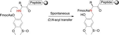 Intramolecular On Acyl Transfer Assisted By Para Sulfoxide Group