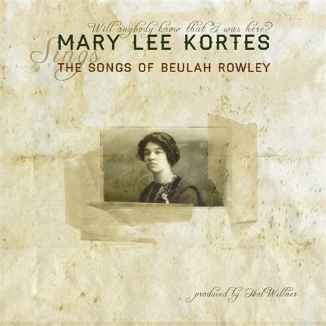 Mary Lee Kortes