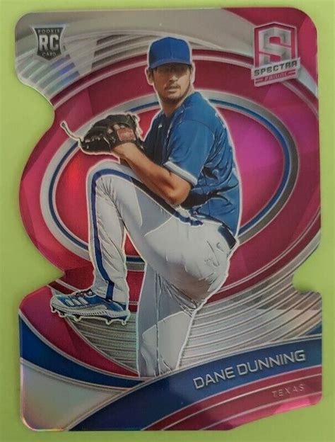 Panini Spectra Dane Dunning Rc Pink D C Rangers Ebay