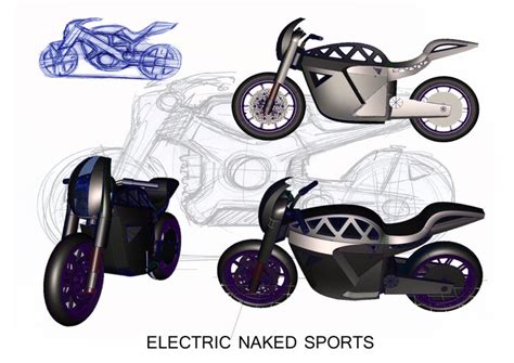 Electric Naked Sports Motorcycle By Nick Coughlan At Coroflot