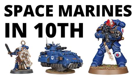 Space Marines In Warhammer 40K 10th Edition Full Index Rules