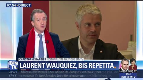 Lédito De Christophe Barbier Laurent Wauquiez Bis Repetita