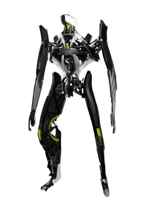 Artstation Mech Shinku Kim Mech Concept Art Digital Futuristic Robot