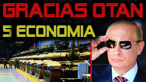 RUSIA YA ES LA 5 ECONOMIA MUNDIAL DESBANCA A ALEMANIA PUTIN DA