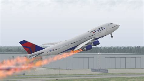 Boeing 747 Engine Failure