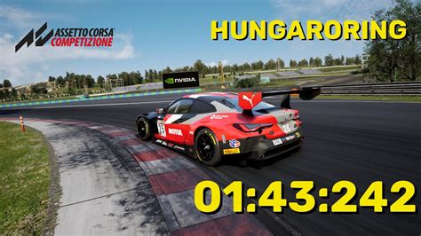 Acc Hotlap Bmw M Gt Hungaroring W Aggressive Preset