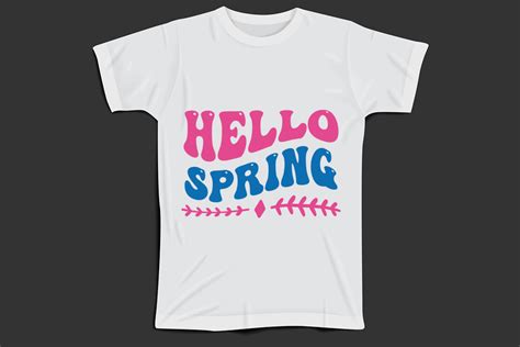 Hello Spring Graphic by MS SHAHANAJ · Creative Fabrica