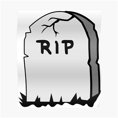 "RIP" Poster for Sale by wildserenity | Redbubble