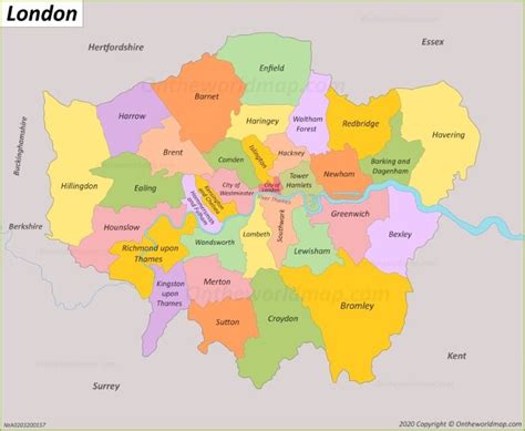 London Map | UK | Detailed Maps of Major Cities