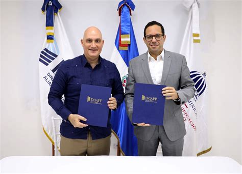 Ministerio de Economía y DGAPP firman acuerdo para impulsar proyectos