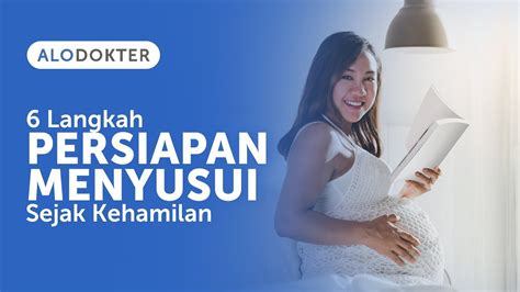 6 Langkah Persiapan Menyusui Sejak Kehamilan YouTube