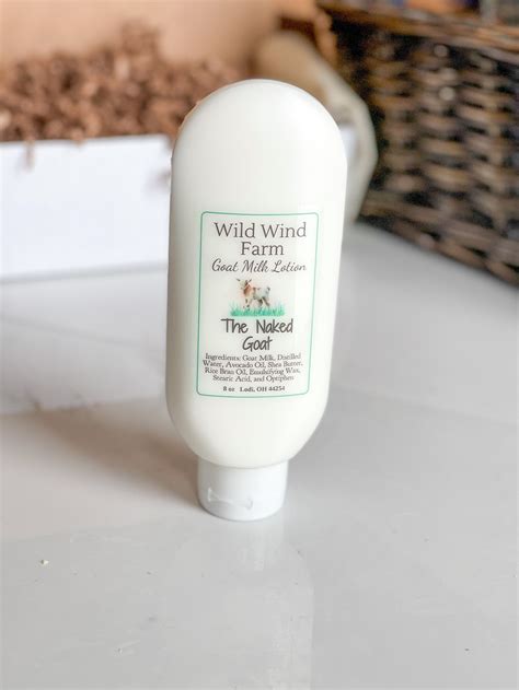 8 Oz Goat Milk Lotion Shea Butter Avocado Oil Moisturizer Etsy