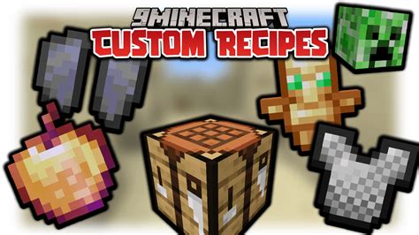 Custom Crafting Recipes Data Pack Craftable Totem