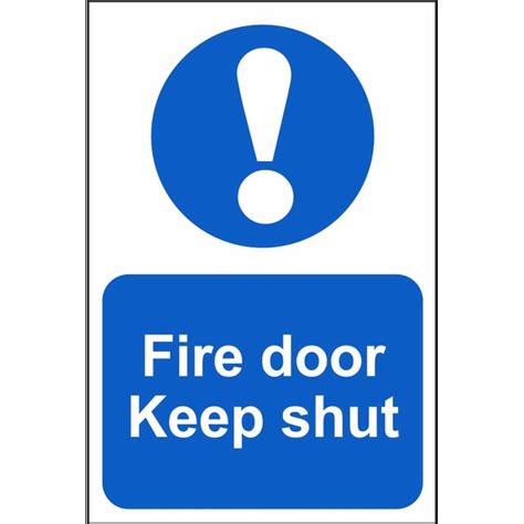 Fire Door Keep Shut Fire Door Signs | Fire Action Safety Signs Ireland