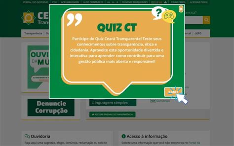 CGE lança ferramenta inovadora para engajar cidadãos Quiz CT