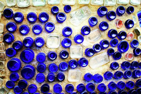 Colored Glass Bottle Wall 2 Photograph By Cynthia Guinn Fine Art America