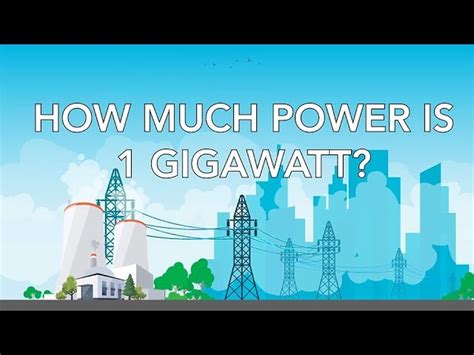 Gigawatt Gw Definition Examples How Much Power It 44 Off