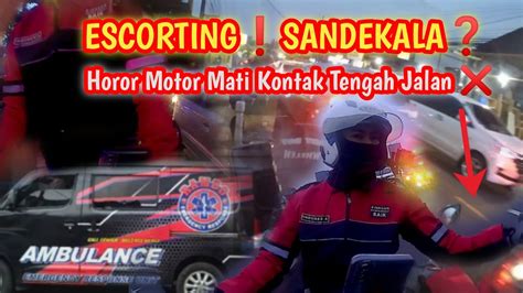 Menjelang Magrib Bongkar Jalur Parung Bingung Part Escorting