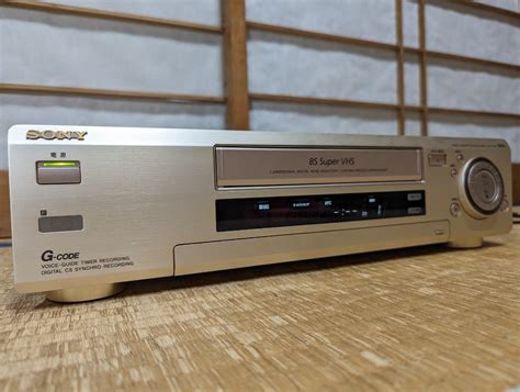 Sony Slv Rx9 S Vhs 再生ok S Vhsビデオデッキ ｜売買されたオークション情報、yahooの商品情報をアーカイブ公開