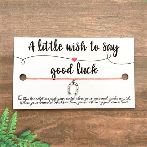 Good Luck Wish Bracelet For Students Lucky String Bracelet Good Luck