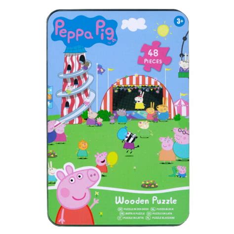 Piece Peppa Pig Friends Wooden Jigsaw Puzzle Toy