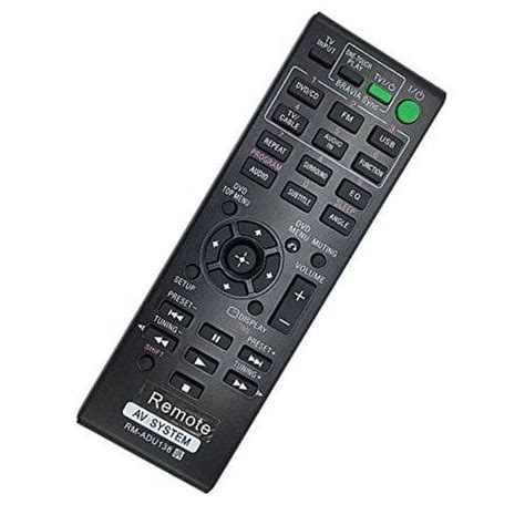 Sony Rm Adu Replacement Remote Control For Dav Tz Sony Home