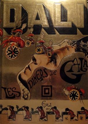 Salvador Dali Book Collector Les Diners De Gala Draeger 1973