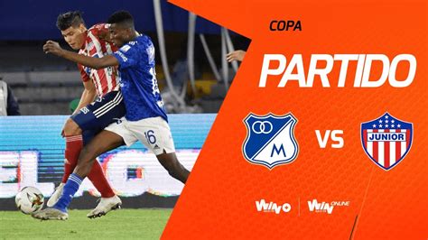 Millonarios Vs Junior En Vivo Copa BetPlay Dimayor 2022 Final