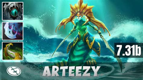 Dota Eg Arteezy Play Naga Siren Pro Safelane Vs Wc B Dota