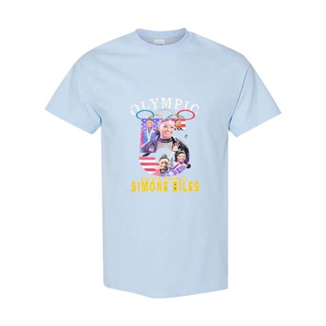 Official Simone Biles Golden Girl Of Gymnastics Signature Shirt