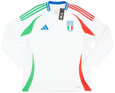 2024 25 Italy Away L S Shirt