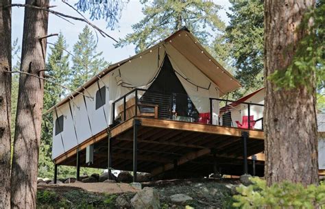 Skamania Lodge In Columbia River Gorge Offers First Look At Its Fancy New Glamping Tents The