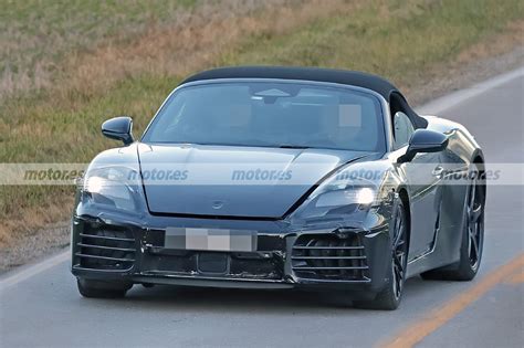 Cazado El Nuevo Porsche Boxster Primeras Fotos Esp A Del