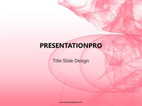 Abstract Abyss Red Abstract PowerPoint template - PresentationPro