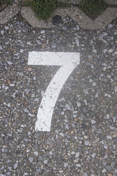 symbol   number   seventh stock image image  structures