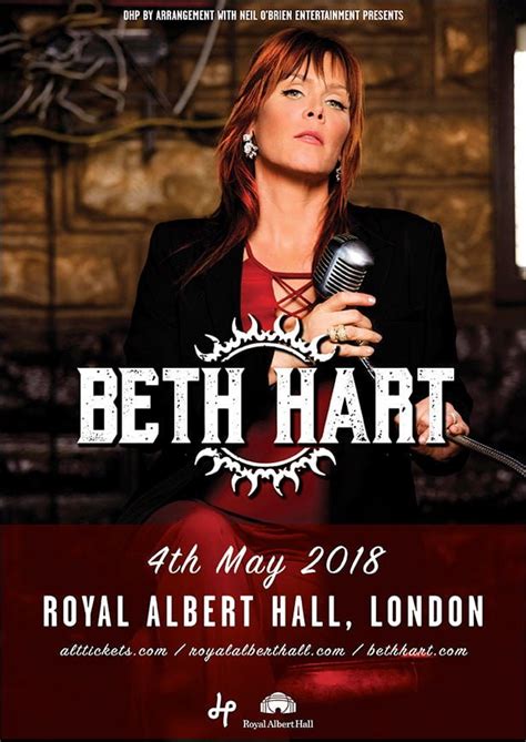 Beth Hart announces the Royal Albert Hall in London | Beth Hart Official Web Site