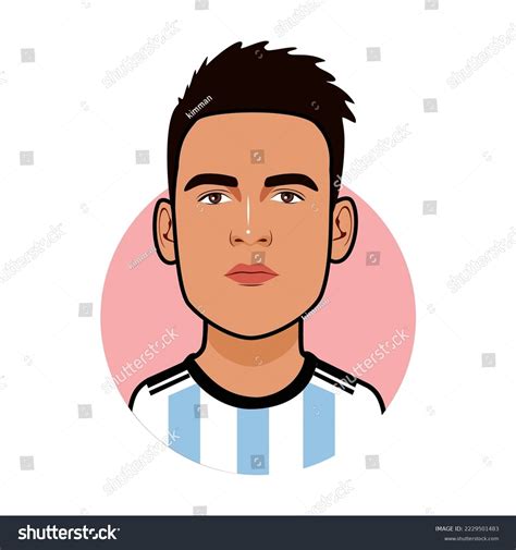 Cute Face Argentina Over Royalty Free Licensable Stock Vectors